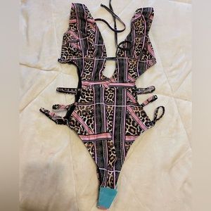 Luxe Palm swimsuit